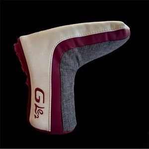 PING G Le 2 Blade putter head cover white purple Headcover golf club NEW
